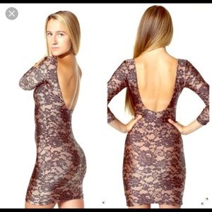 American Apparel Lace Bodycon Dress
